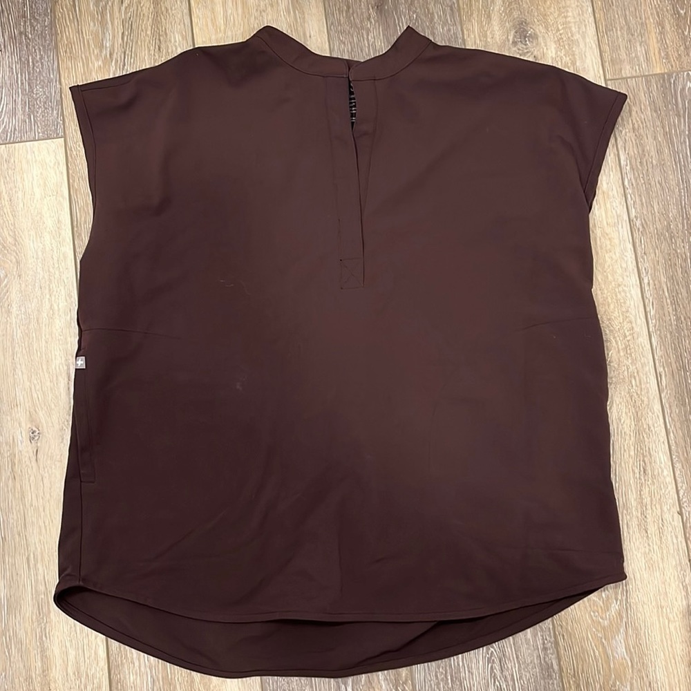 FIGS Limited Edition Dark Fig Scrub Top